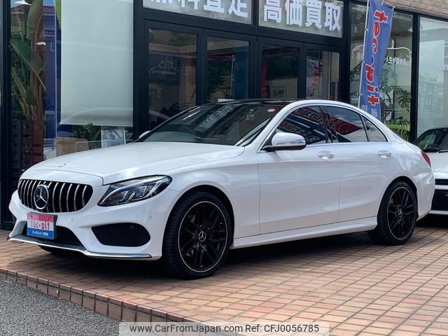 mercedes-benz c-class 2016 GOO_JP_700055109230240730001 image 1