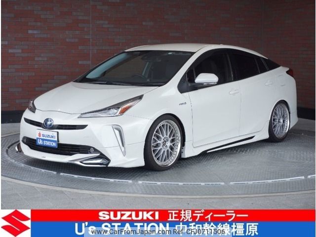 toyota prius 2020 -TOYOTA--Prius DAA-ZVW55--ZVW55-6012415---TOYOTA--Prius DAA-ZVW55--ZVW55-6012415- image 1