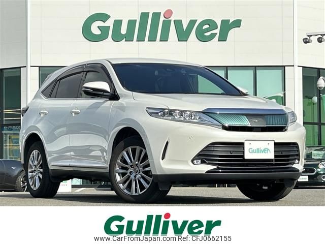 toyota harrier 2018 -TOYOTA--Harrier DBA-ZSU60W--ZSU60-0146572---TOYOTA--Harrier DBA-ZSU60W--ZSU60-0146572- image 1