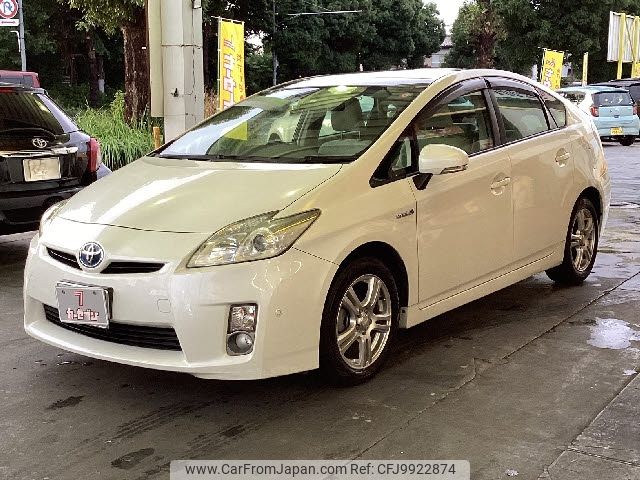 toyota prius 2010 -TOYOTA--Prius DAA-ZVW30--ZVW30-1157381---TOYOTA--Prius DAA-ZVW30--ZVW30-1157381- image 1