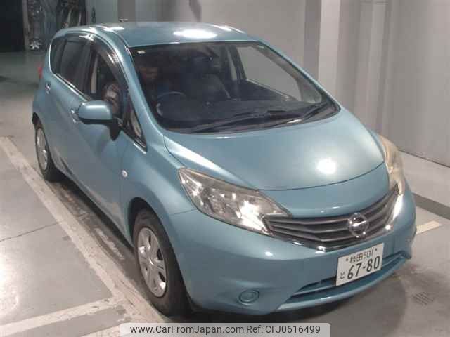 nissan note 2012 -NISSAN 【秋田 501ﾄ6780】--Note E12-026616---NISSAN 【秋田 501ﾄ6780】--Note E12-026616- image 1