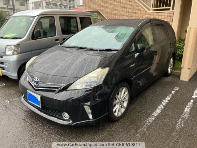 toyota prius-α 2013 -TOYOTA--Prius α DAA-ZVW40W--ZVW40-3075586---TOYOTA--Prius α DAA-ZVW40W--ZVW40-3075586- image 2