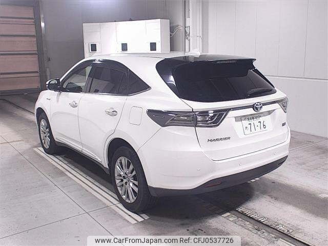 toyota harrier 2014 -TOYOTA 【名古屋 307ﾒ7176】--Harrier AVU65W-0020612---TOYOTA 【名古屋 307ﾒ7176】--Harrier AVU65W-0020612- image 2