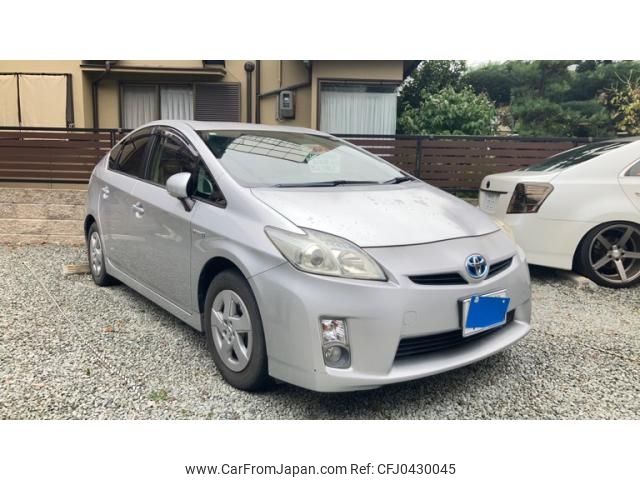 toyota prius 2010 -TOYOTA--Prius DAA-ZVW30--ZVW30-5223530---TOYOTA--Prius DAA-ZVW30--ZVW30-5223530- image 1