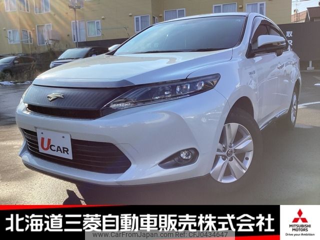 toyota harrier 2014 -TOYOTA--Harrier DAA-AVU65W--AVU65-0003587---TOYOTA--Harrier DAA-AVU65W--AVU65-0003587- image 1