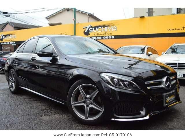 mercedes-benz c-class 2016 quick_quick_DBA-205040C_WDD2050402R097666 image 1