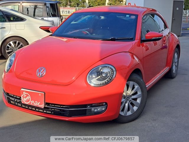 volkswagen the-beetle 2014 -VOLKSWAGEN--VW The Beetle DBA-16CBZ--WVWZZZ16ZEM611906---VOLKSWAGEN--VW The Beetle DBA-16CBZ--WVWZZZ16ZEM611906- image 1