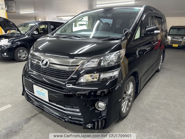 toyota vellfire 2013 CFJ1709901 image 1