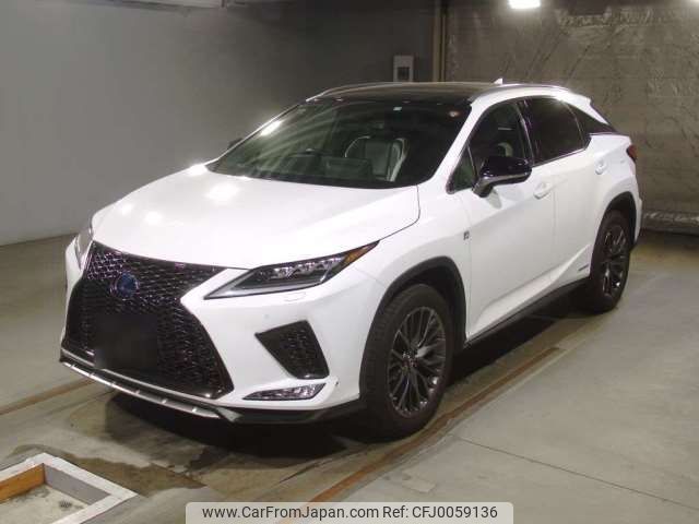 lexus rx 2021 -LEXUS--Lexus RX 6AA-GYL25W--GYL25-0025358---LEXUS--Lexus RX 6AA-GYL25W--GYL25-0025358- image 1