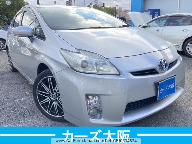 toyota prius 2010 -TOYOTA--Prius DAA-ZVW30--ZVW30-1142763---TOYOTA--Prius DAA-ZVW30--ZVW30-1142763- image 1