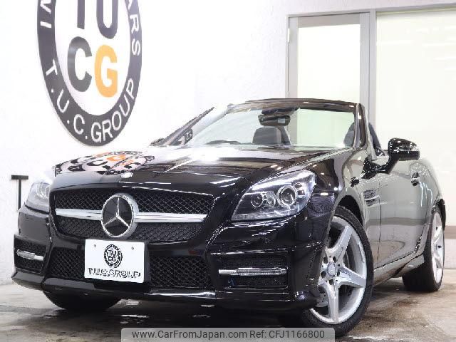 mercedes-benz slk-class 2014 quick_quick_DBA-172448_WDD1724482F077642 image 1