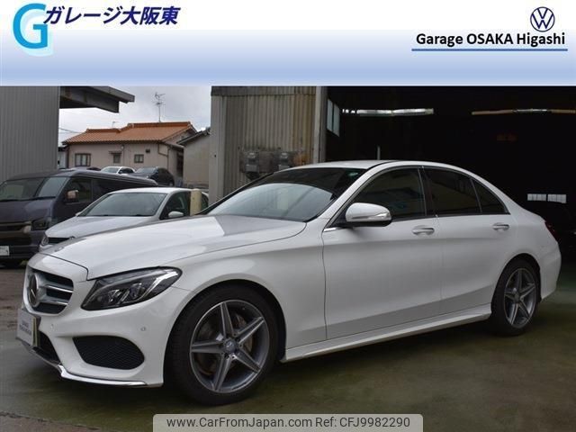 mercedes-benz c-class 2015 -MERCEDES-BENZ--Benz C Class DBA-205040C--WDD2050402R028410---MERCEDES-BENZ--Benz C Class DBA-205040C--WDD2050402R028410- image 1