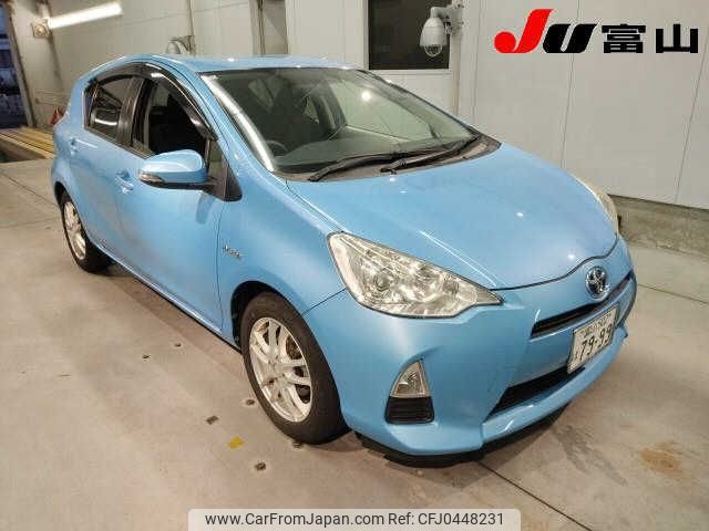 toyota aqua 2013 -TOYOTA 【富山 502ﾊ7999】--AQUA NHP10--NHP10-2151349---TOYOTA 【富山 502ﾊ7999】--AQUA NHP10--NHP10-2151349- image 1