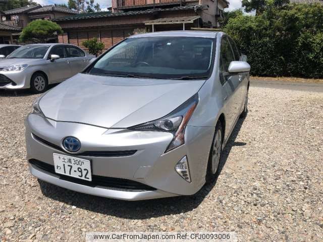 toyota prius 2016 -TOYOTA--Prius DAA-ZVW50--ZVW50-6024383---TOYOTA--Prius DAA-ZVW50--ZVW50-6024383- image 1