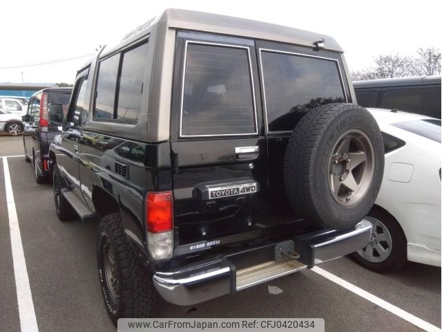 toyota land-cruiser 1992 -TOYOTA--Land Cruiser HZJ73Vｶｲ--HZJ73-0004051---TOYOTA--Land Cruiser HZJ73Vｶｲ--HZJ73-0004051- image 2