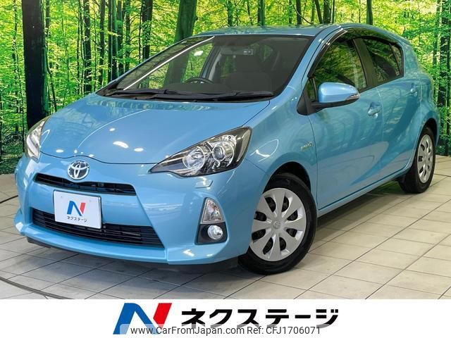 toyota aqua 2012 CFJ1706071 image 1