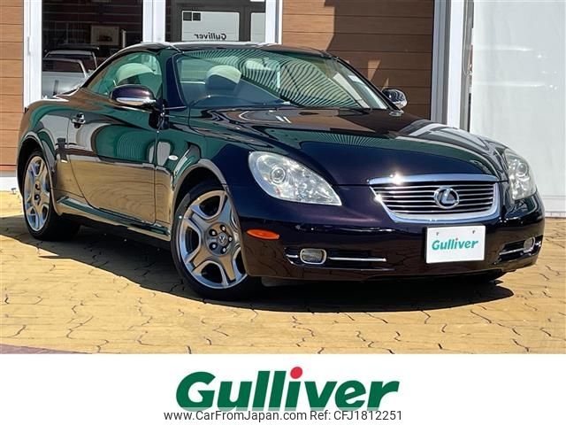 lexus sc 2008 CFJ1812251 image 1