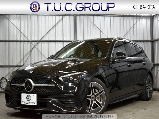 mercedes-benz c-class-station-wagon 2022 -MERCEDES-BENZ--Benz C Class Wagon 5AA-206242C--W1K2062422F031573---MERCEDES-BENZ--Benz C Class Wagon 5AA-206242C--W1K2062422F031573- image 1