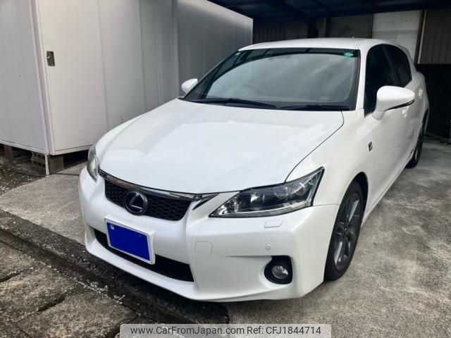 lexus ct 2011 CFJ1844714 image 1