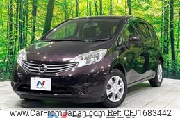 nissan note 2012 CFJ1683442