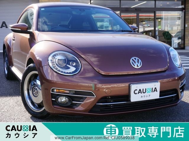 volkswagen the-beetle 2018 -VOLKSWAGEN--VW The Beetle DBA-16CBZ--WVWZZZ16ZJM712871---VOLKSWAGEN--VW The Beetle DBA-16CBZ--WVWZZZ16ZJM712871- image 1