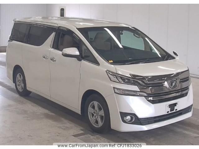 toyota vellfire 2017 CFJ1833026 image 1