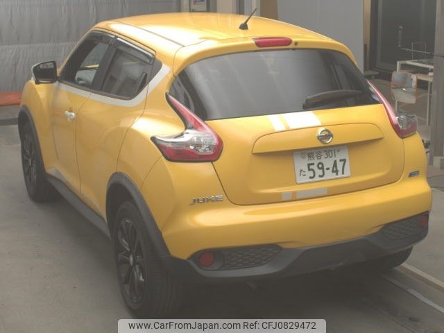 nissan juke 2015 -NISSAN 【熊谷 301ﾀ5947】--Juke YF15--406098---NISSAN 【熊谷 301ﾀ5947】--Juke YF15--406098- image 2