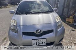 toyota vitz 2009 CFJ1731648