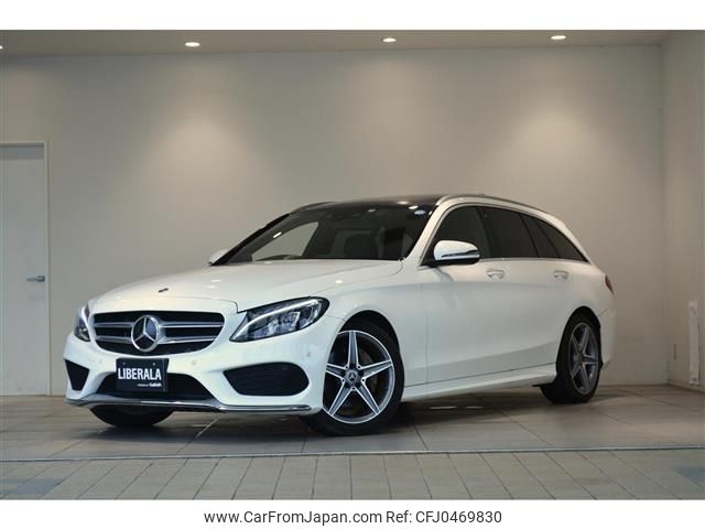 mercedes-benz c-class-station-wagon 2017 -MERCEDES-BENZ--Benz C Class Wagon DBA-205240C--WDD2052402F605785---MERCEDES-BENZ--Benz C Class Wagon DBA-205240C--WDD2052402F605785- image 1