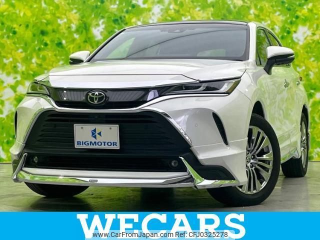 toyota harrier 2021 quick_quick_6BA-MXUA80_MXUA80-0045608 image 1