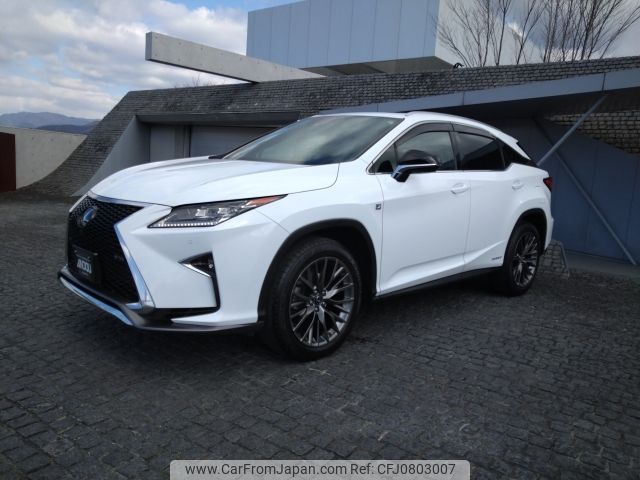 lexus rx 2017 -LEXUS--Lexus RX DAA-GYL25W--GYL25-0013134---LEXUS--Lexus RX DAA-GYL25W--GYL25-0013134- image 2