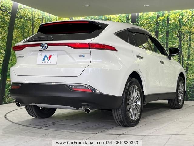 toyota harrier-hybrid 2021 quick_quick_AXUH80_AXUH80-0037547 image 2