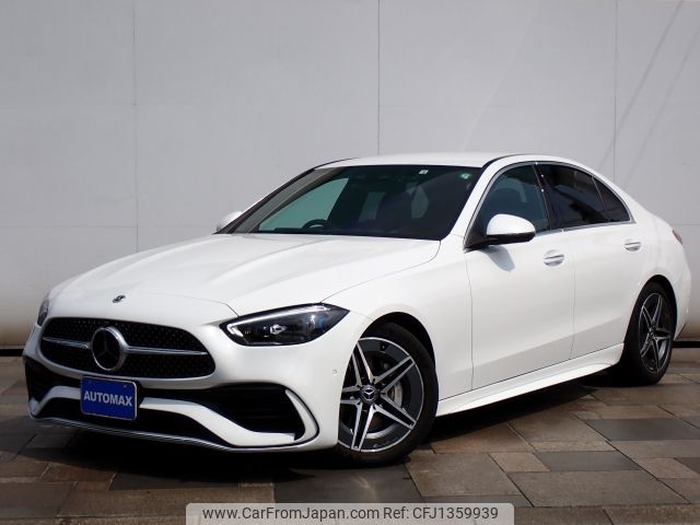 mercedes-benz c-class 2022 -MERCEDES-BENZ--Benz C Class 3CA-206004C--W1K2060042R037147---MERCEDES-BENZ--Benz C Class 3CA-206004C--W1K2060042R037147- image 1