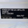 honda civic 2020 -HONDA--Civic 6BA-FK7--FK7-1200381---HONDA--Civic 6BA-FK7--FK7-1200381- image 10