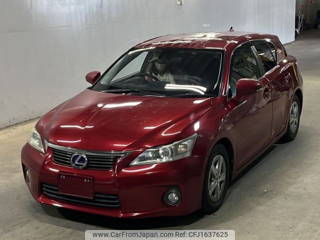lexus ct 2012 CFJ1637625 image 1