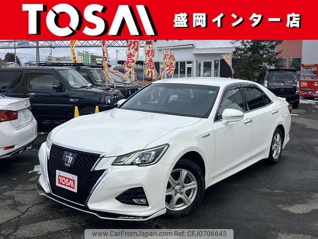 toyota crown 2015 -TOYOTA--Crown DAA-AWS211--AWS211-6006666---TOYOTA--Crown DAA-AWS211--AWS211-6006666- image 1