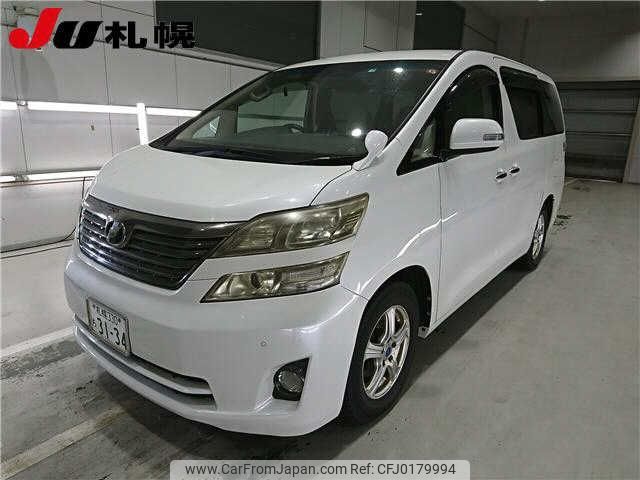 toyota vellfire 2010 -TOYOTA 【札幌 330ﾁ3134】--Vellfire ANH25W-8021684---TOYOTA 【札幌 330ﾁ3134】--Vellfire ANH25W-8021684- image 1