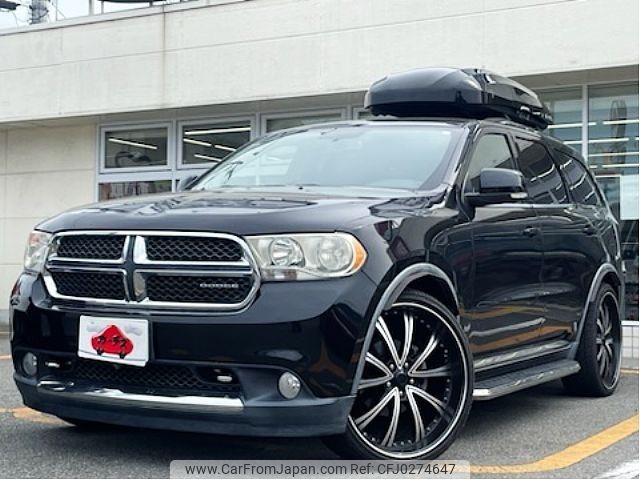 dodge durango 2013 -CHRYSLER--Dodge Durango ﾌﾒｲ--ｸﾆ01055873---CHRYSLER--Dodge Durango ﾌﾒｲ--ｸﾆ01055873- image 1