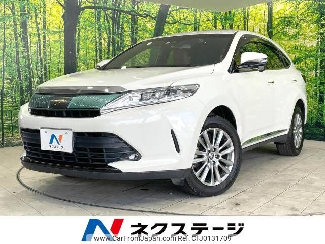 toyota harrier 2018 -TOYOTA--Harrier DBA-ZSU60W--ZSU60-0140940---TOYOTA--Harrier DBA-ZSU60W--ZSU60-0140940- image 1