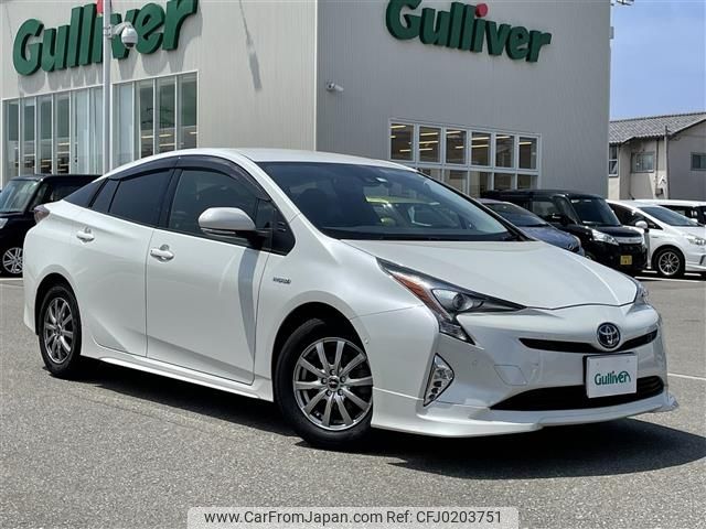 toyota prius 2017 -TOYOTA--Prius DAA-ZVW50--ZVW50-8048779---TOYOTA--Prius DAA-ZVW50--ZVW50-8048779- image 1