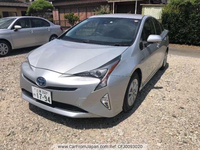 toyota prius 2016 -TOYOTA--Prius DAA-ZVW50--ZVW50-6017406---TOYOTA--Prius DAA-ZVW50--ZVW50-6017406- image 1