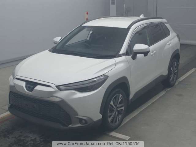 toyota corolla-cross 2022 -TOYOTA--Corolla Cross 6AA-ZVG11--ZVG11-1033991---TOYOTA--Corolla Cross 6AA-ZVG11--ZVG11-1033991- image 1
