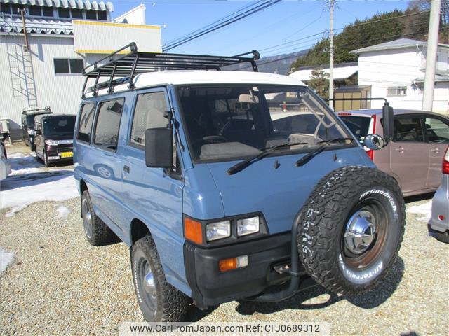 mitsubishi delica-starwagon 1989 -MITSUBISHI--Delica Wagon P35W-0003153---MITSUBISHI--Delica Wagon P35W-0003153- image 1