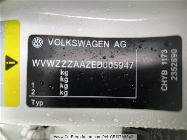 volkswagen up 2013 -VOLKSWAGEN--VW up DBA-AACHY--WVWZZZAAZED005947---VOLKSWAGEN--VW up DBA-AACHY--WVWZZZAAZED005947- image 2