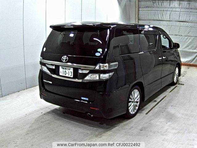 toyota vellfire 2012 -TOYOTA 【春日部 334む1013】--Vellfire ANH20W--ANH20-8247658---TOYOTA 【春日部 334む1013】--Vellfire ANH20W--ANH20-8247658- image 2