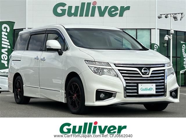 nissan elgrand 2014 -NISSAN--Elgrand DBA-TE52--TE52-074895---NISSAN--Elgrand DBA-TE52--TE52-074895- image 1