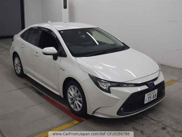 toyota corolla 2020 -TOYOTA 【豊田 300モ3588】--Corolla ZWE211-6040391---TOYOTA 【豊田 300モ3588】--Corolla ZWE211-6040391- image 1