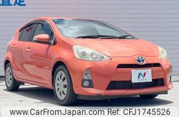toyota aqua 2012 CFJ1745526