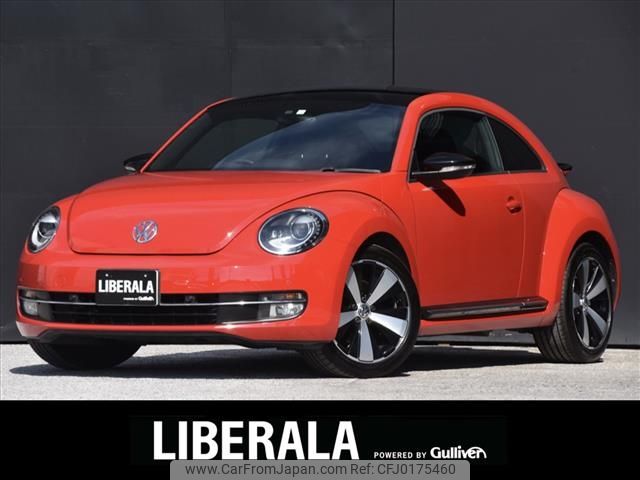 volkswagen the-beetle 2014 -VOLKSWAGEN--VW The Beetle ABA-16CPL--WVWZZZ16ZEM609581---VOLKSWAGEN--VW The Beetle ABA-16CPL--WVWZZZ16ZEM609581- image 1