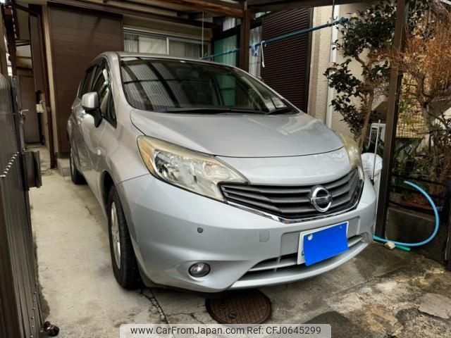 nissan note 2014 -NISSAN--Note DBA-NE12--NE12-013705---NISSAN--Note DBA-NE12--NE12-013705- image 1